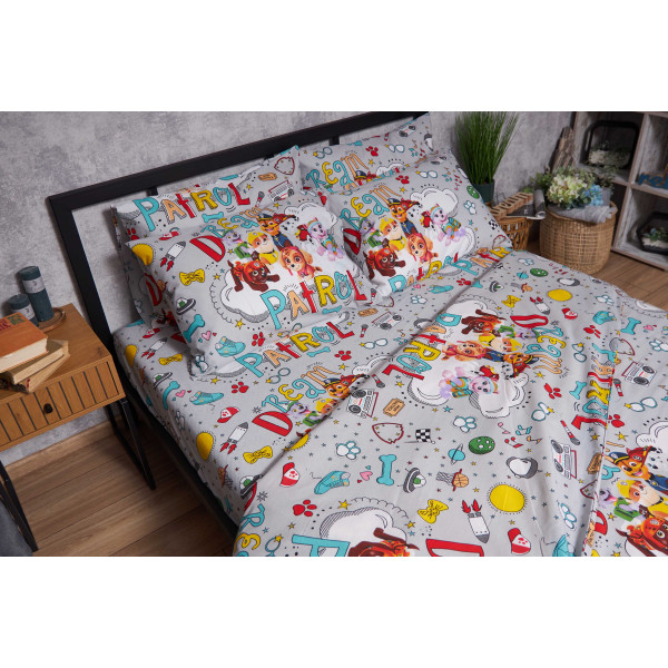 Фото - Комплект постільної білизни Moon&Star Бязь Gold Люкс Dream Patrol King Size 220x240 (MS-820003994)