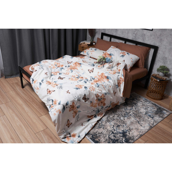 Фото - Комплект постільної білизни Moon&Star Бязь Gold Люкс «Flora» сімейний 160х220х2 нав. 4х70х70 (MS-820004969)