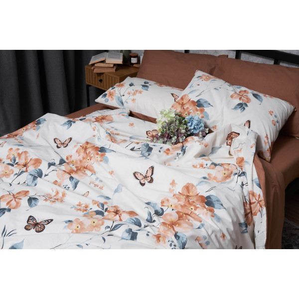 Фото - Комплект постільної білизни Moon&Star Бязь Gold Люкс «Flora» сімейний 160х220х2 нав. 4х70х70 (MS-820004969)