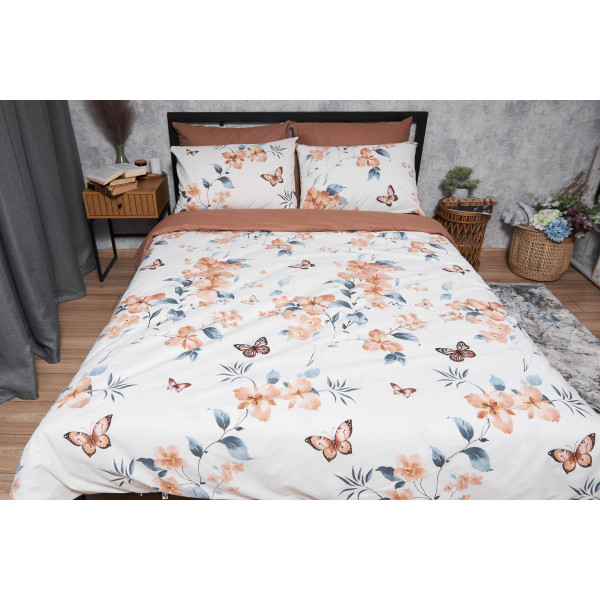 Фото - Комплект постільної білизни Moon&Star Бязь Gold Люкс «Flora» сімейний 160х220х2 нав. 4х70х70 (MS-820004969)