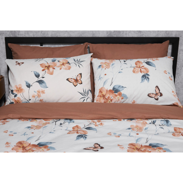 Фото - Комплект постільної білизни Moon&Star Бязь Gold Люкс «Flora» сімейний 160х220х2 нав. 4х70х70 (MS-820004969)