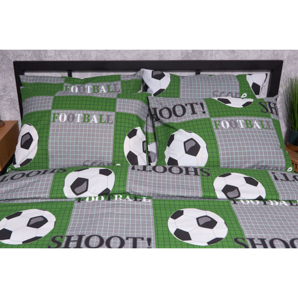 Фото - Комплект постільної білизни Moon&Star Бязь Gold Люкс Football 200х220 (MS-820002032)