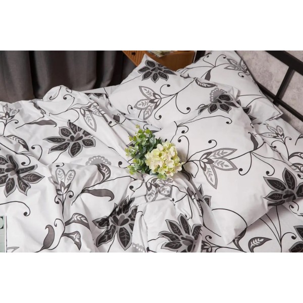 Фото - Пододеяльник полуторный евро Moon&Star Бязь Gold Люкс Gray Denim 160 x 220 см (MS-870000396)