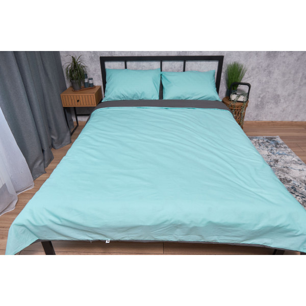 Фото - Комплект постільної білизни Moon&Star Бязь Gold Люкс Gray Mind 200х220 (MS-820002100)