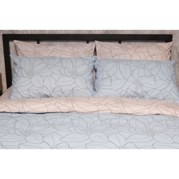 Фото - Комплект постільної білизни Moon&Star Бязь Gold Люкс Lily King Size 220x240 см +нав. 4х70х70 (MS-820005779)