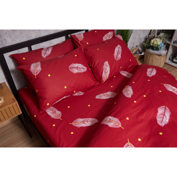 Фото - Комплект постільної білизни Moon&Star Бязь Gold Люкс Lipstick King Size 220x240 (MS-820004200)