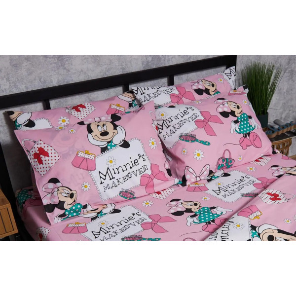 Фото - Наволочка Moon&Star Бязь Gold Люкс Minnie's Makeover- 40х60 см 2 шт. (MS-840000289)