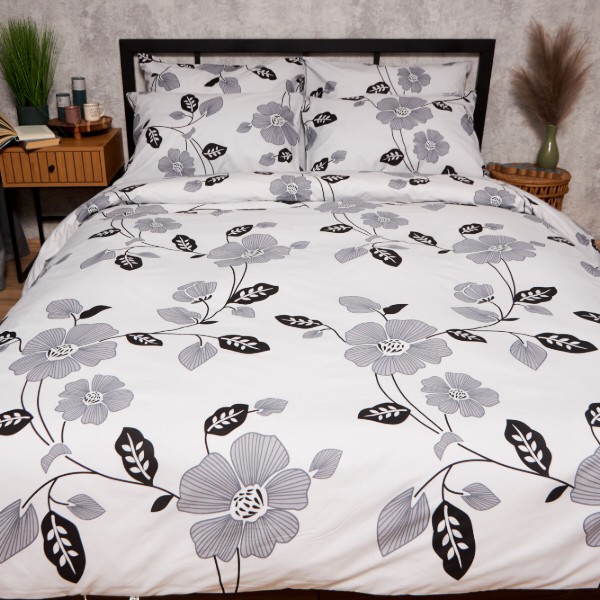 Фото - Комплект постельного белья Moon&Star Бязь Gold Люкс Misty Petals 160х220х2 нав. 2х40х60 (MS-820009445)