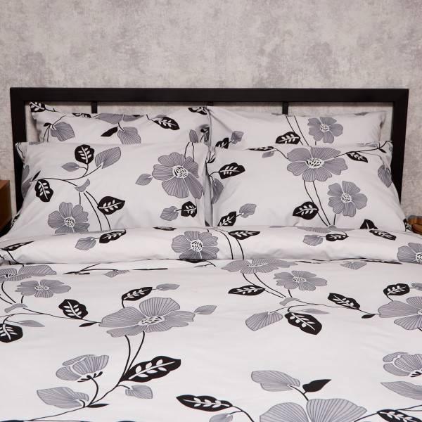 Фото - Комплект постільної білизни Moon&Star прост. 220х240 + 2 нав. 40х60 Бязь Gold Люкс Misty Petals (MS-880000285)