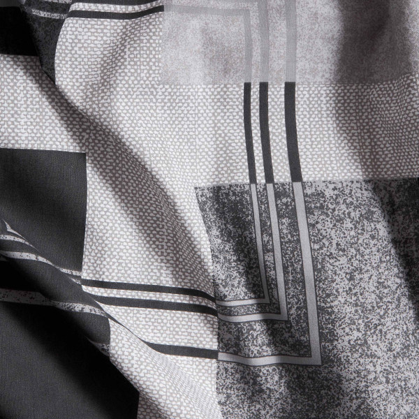 Фото - Комплект постільної білизни Moon&Star Бязь Gold Люкс Modern Vision 143х210 нав. 4х50х70 (MS-820006528)