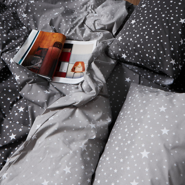 Фото - Комплект постільної білизни Moon&Star Бязь Gold Люкс «Night Sky» 143х210х2 нав. 2х40х60 (MS-820006605)