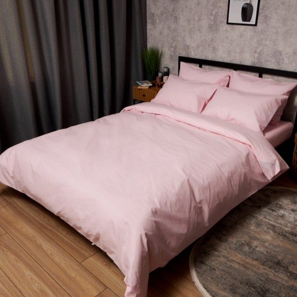 Фото - Комплект постільної білизни Moon&Star Бязь Gold Люкс Pastel Kiss 160х220х2 нав. 4х70х70 (MS-820009624)