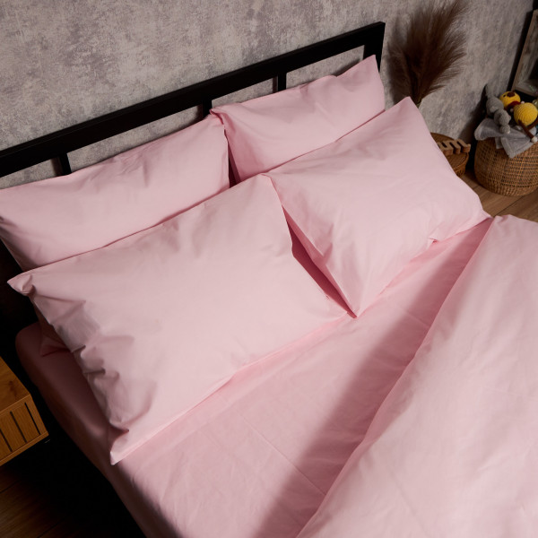 Фото - Комплект постільної білизни Moon&Star Бязь Gold Люкс Pastel Kiss 150х220 нав. 70х70 2 шт. (MS-880000338)