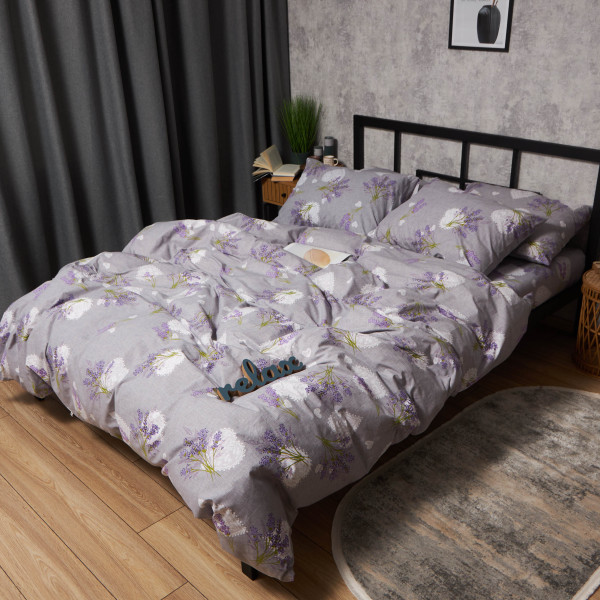 Фото - Комплект постільної білизни Moon&Star Бязь Gold Люкс Provence Dreams 160х220 нав. 2х70х70 (MS-820009647)