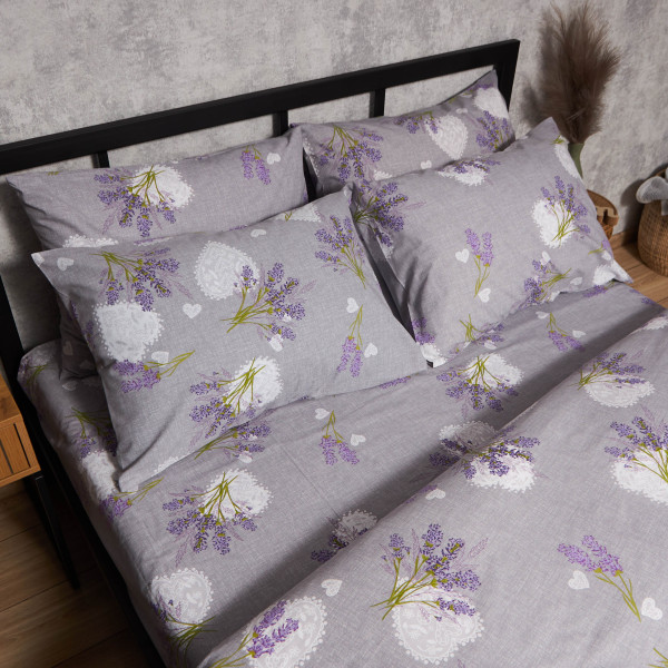 Фото - Комплект постільної білизни Moon&Star Бязь Gold Люкс Provence Dreams 143х210х2 нав. 2х70х70 (MS-820009652)