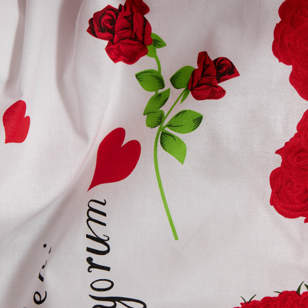 Фото - Комплект постільної білизни Moon&Star Бязь Gold Люкс Scarlet Romance 143х210х2 нав. 2х40х60 (MS-820009790)