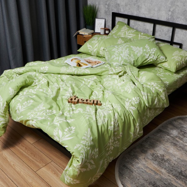 Фото - Комплект постельного белья Moon&Star Бязь Gold Люкс Verdant Spring 143х210 нав. 4х50х70 (MS-820007263)
