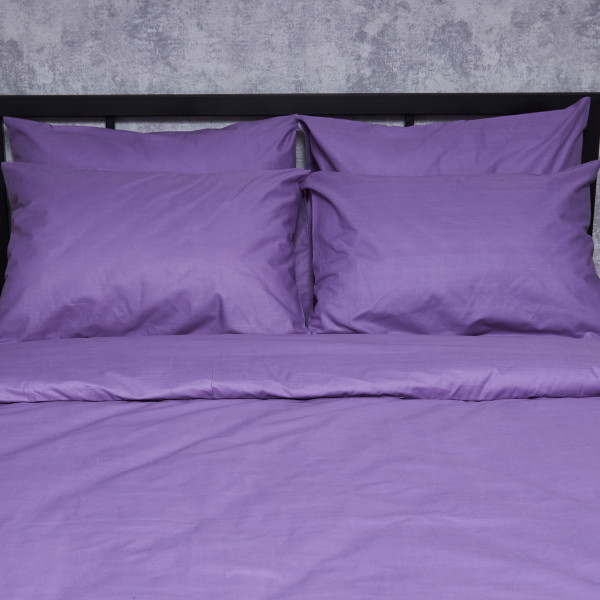 Фото - Комплект постільної білизни Moon&Star Бязь Gold Люкс «Violet Charm» King Size 220x240 нав. 2х70х70 (MS-820007317)