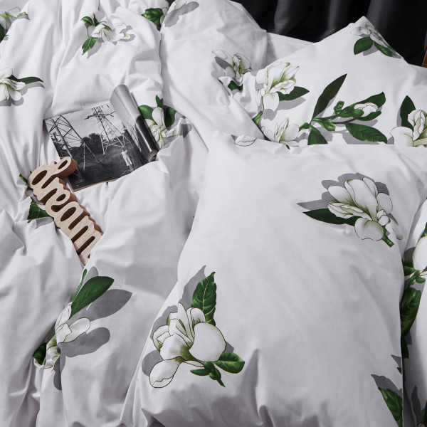 Фото - Комплект постільної білизни Moon&Star Бязь Gold Люкс Wisteria White 143х210 нав. 2х40х60 (MS-820007470)