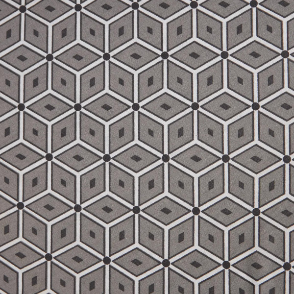 Фото - Простирадло односпальне Moon&Star Grey Labyrinth Бязь Gold Люкс70х190х20см (MS-850001200)