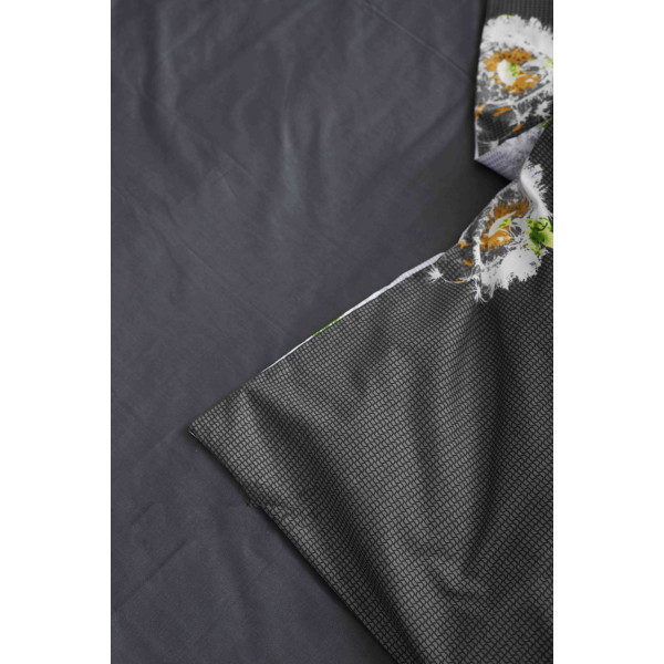 Фото - Комплект постільної білизни Moon&Star 175х210 см нав. 2х40х60 Dandelion Black Бязь Gold Люкс (MS-820000910)