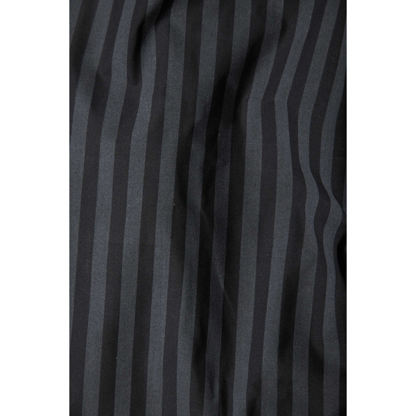 Фото - Комплект постільної білизни Moon&Star King Size 220x240 Gray Stripe&Black Бязь Gold Люкс (MS-820001046)