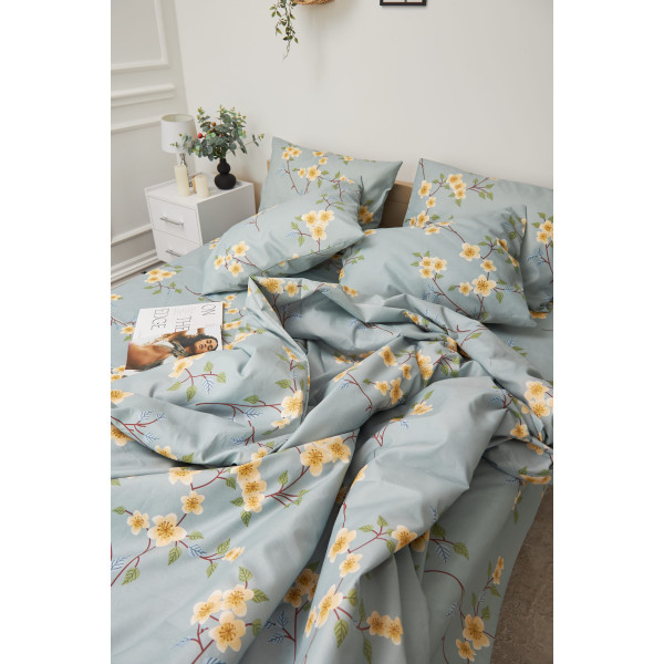 Фото - Комплект постільної білизни Moon&Star King Size 220x240 Spring Flower Мікросатин Premium (MS-820001390)