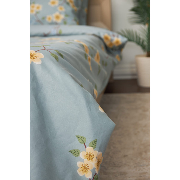 Фото - Комплект постільної білизни Moon&Star King Size 220x240 Spring Flower Мікросатин Premium (MS-820001390)