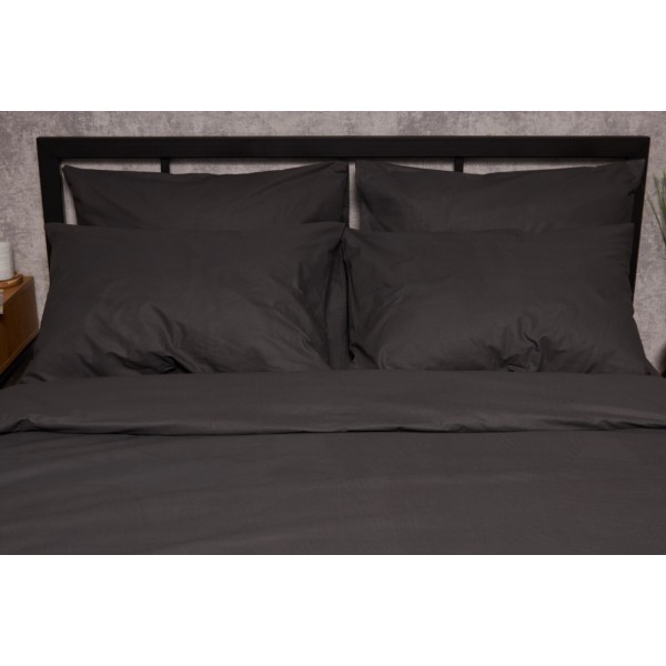 Фото - Комплект постельного белья Moon&Star King Size 220x240 Sweat Gray Бязь Gold Люкс (MS-820001321)