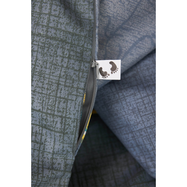 Фото - Комплект постільної білизни Moon&Star 175х210 см нав. 2х50х70 Triangles Мікросатин Premium (MS-820001464)