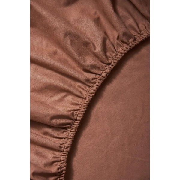 Фото - Простынь двуспальная Moon&Star на резинке Light Brown Бязь Gold Люкс 160х190х25 см (MS-850000353)