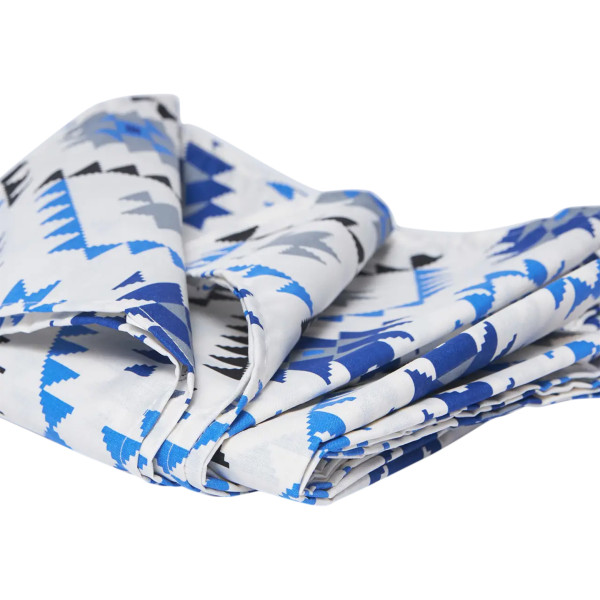 Фото - Простирадло двоспальне Moon&Star Blue Mosaic Бязь Gold Люкс 180х220 см (MS-860000122) Фото - Простирадло двоспальне Moon&Star Blue Mosaic Бязь Gold Люкс 180х220 см (MS-860000122)