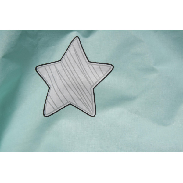 Фото - Комплект постільної білизни Moon&Star Бязь Gold Люкс Child Stars 200х220 см +нав. 4х50х70 (MS-820005403)