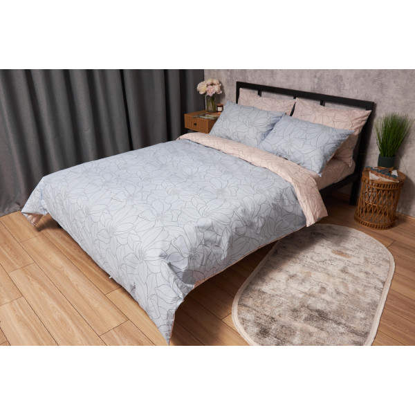 Фото - Комплект постельного белья Moon&Star Бязь Gold Люкс Lily King Size 220x240 см +нав. 2х50х70 (MS-820005776)