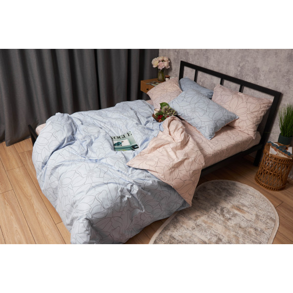 Фото - Комплект постельного белья Moon&Star Бязь Gold Люкс Lily King Size 220x240 см +нав. 2х50х70 (MS-820005776)