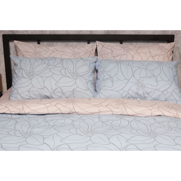 Фото - Комплект постільної білизни Moon&Star Бязь Gold Люкс Lily 200х220 см +нав. 2х70х70 (MS-820005787)