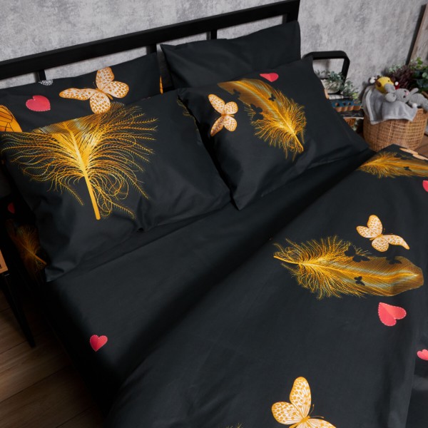 Фото - Комплект постельного белья Moon&Star Premium Golden Flutter 175х210 (MS-820007814)