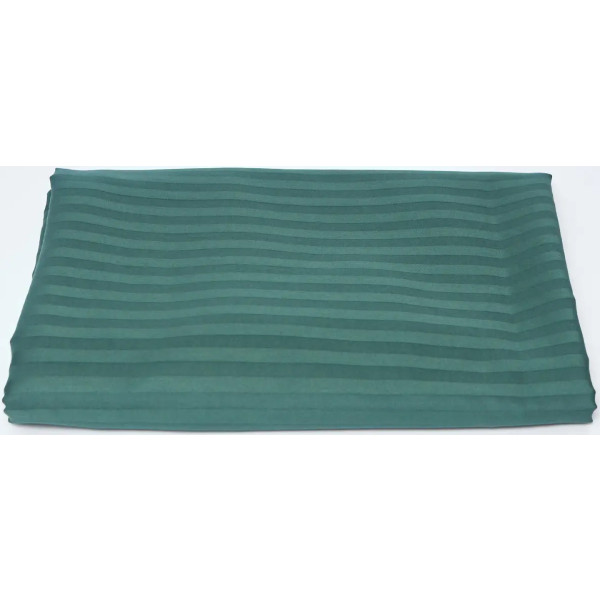 Фото - Простирадло євро Moon&Star Простирадло Moon&Star Mystic Green Satin Stripe Gold Люкс 200х220 см (MS-860000248)