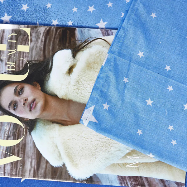 Фото - Простирадло односпальне Moon&Star Night Glow Бязь Gold Люкс 110х160 см (MS-860000155)