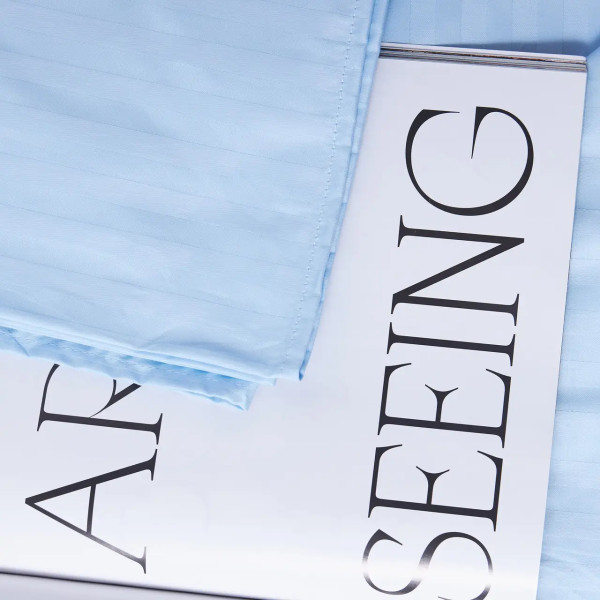 Фото - Простынь евро Moon&Star Ocean Calm Satin Stripe Gold Люкс 200х220 см (MS-860000253)