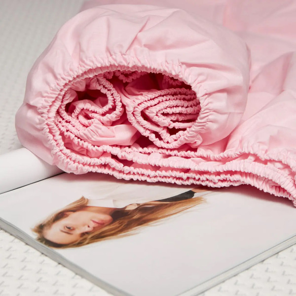 Фото - Простирадло полуторне Moon&Star Pastel Kiss Бязь Gold Люкс 140х190х25 см (MS-850001349)