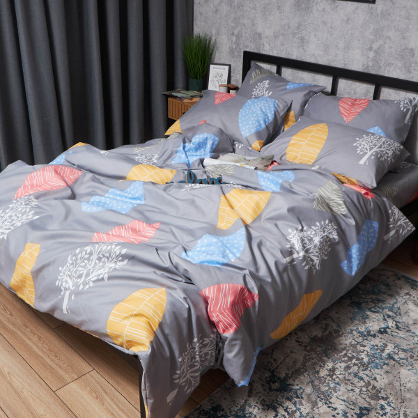 Фото - Комплект постільної білизни Moon&Star Premium Feather Touch 143х210 нав. 4х70х70 (MS-820007649)