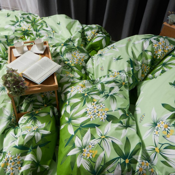 Фото - Комплект постельного белья Moon&Star Premium Floral Bliss 143х210х2 нав. 4х70х70 (MS-820008219)