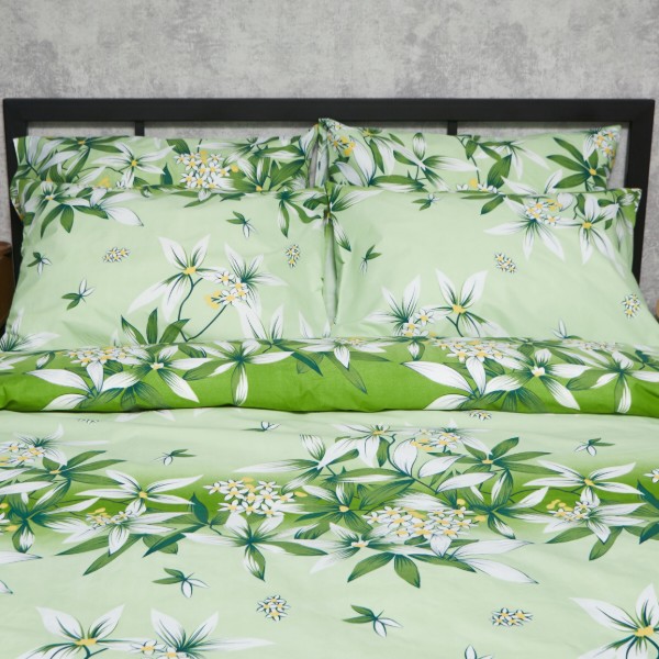 Фото - Комплект постельного белья Moon&Star Premium Floral Bliss 143х210х2 нав. 4х70х70 (MS-820008219)