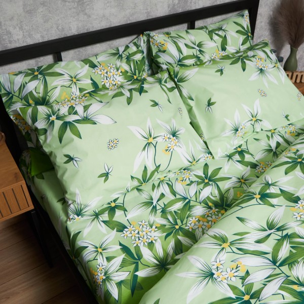 Фото - Комплект постельного белья Moon&Star Premium Floral Bliss 143х210х2 нав. 4х70х70 (MS-820008219)