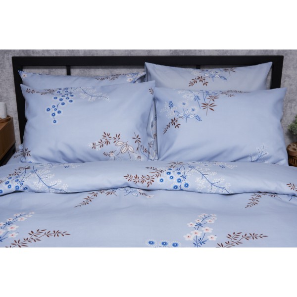 Фото - Комплект постільної білизни Moon&Star Мікросатин Premium Lavender Bliss 160х220 нав. 4х70х70 (MS-820005204)
