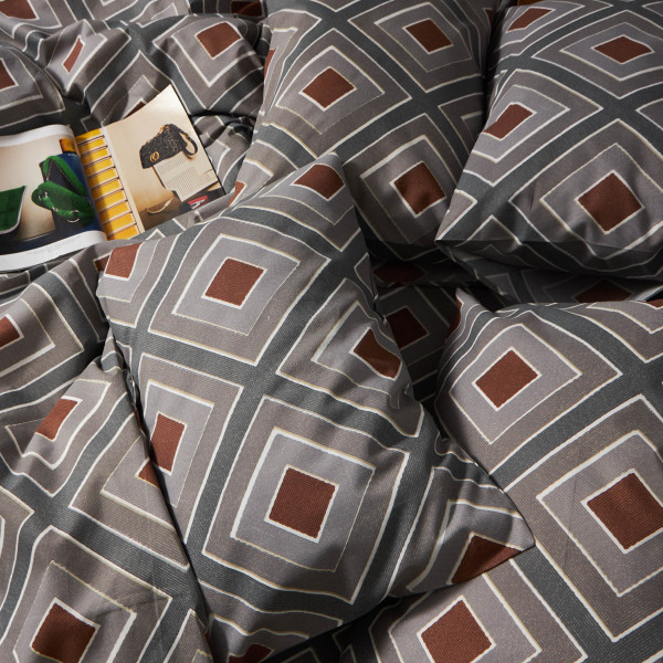 Фото - Комплект постільної білизни Moon&Star Мікросатин Premium Loft Style 180х220 нав. 40х60 см 2 шт.  (MS-880000579)