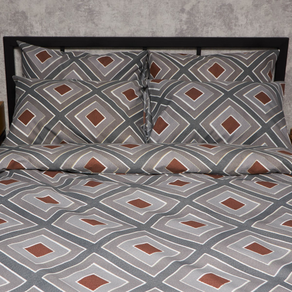 Фото - Комплект постільної білизни Moon&Star Premium Loft Style 160х220х2 нав.2х50х70 (MS-820009971)