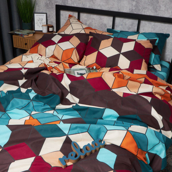 Фото - Комплект постільної білизни Moon&Star Premium Modern Chaos 160х220 (MS-820007932)