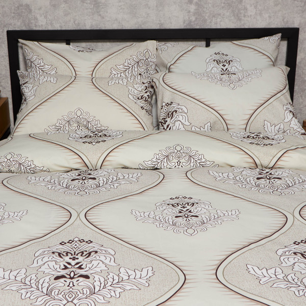 Фото - Комплект постільної білизни Moon&Star Мікросатин Premium Royal Elegance 160х220х2 см нав. 4х70х70 (MS-820010009)